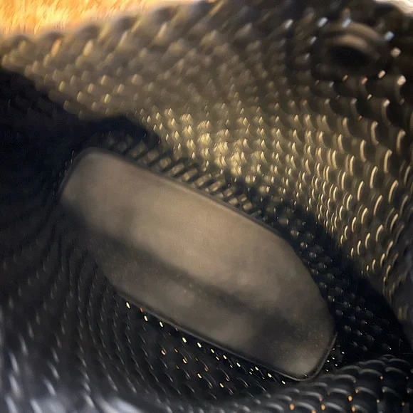 Black Woven Melie Blanco Bag - Picture 3 of 6